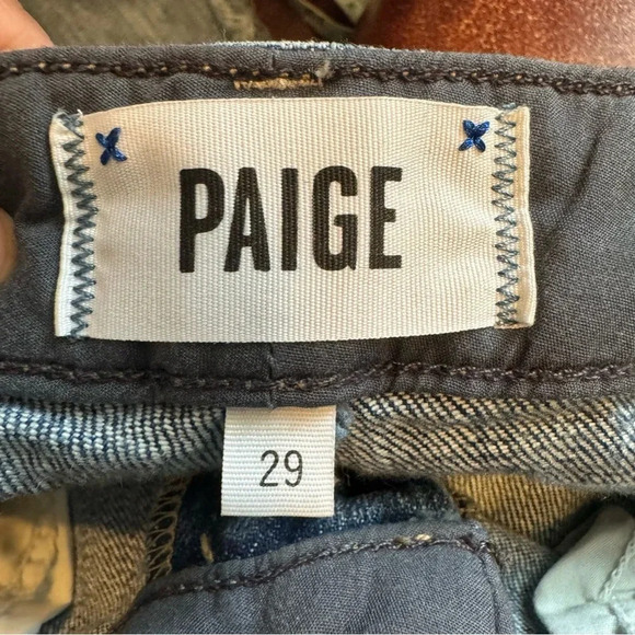 Paige Hoxton Ankle Peg Skinny Jean Medium Wash Size 29 - Picture 5 of 9